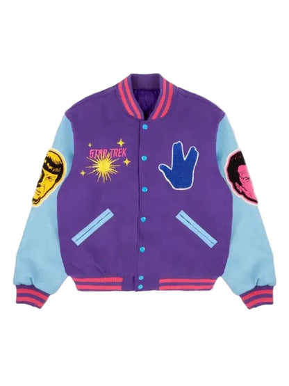 Kid Cudi Star Trek Light Year Varsity Jacket