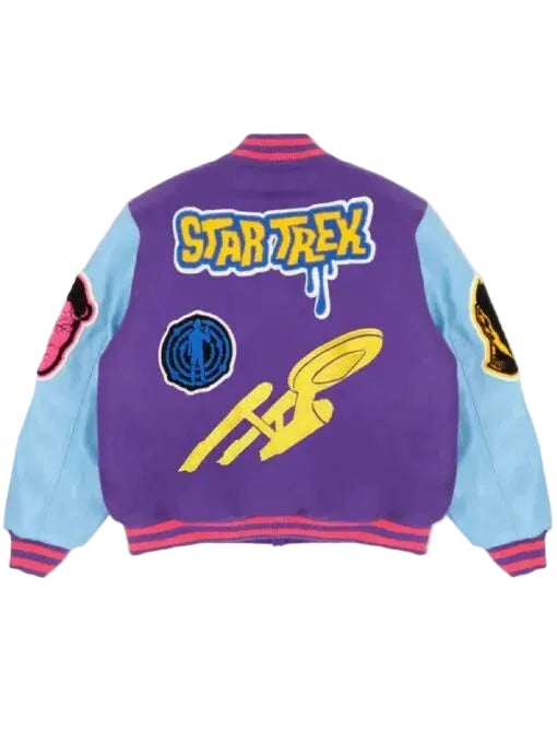 Kid Cudi Star Trek Light Year Varsity Jacket