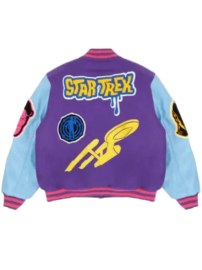 Kid Cudi Star Trek Light Year Varsity Jacket
