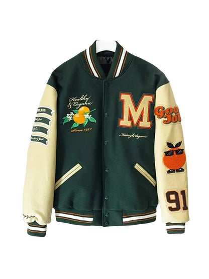 Larry June Midnight Varsity Jacket