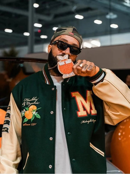 Larry June Varsity Jacket