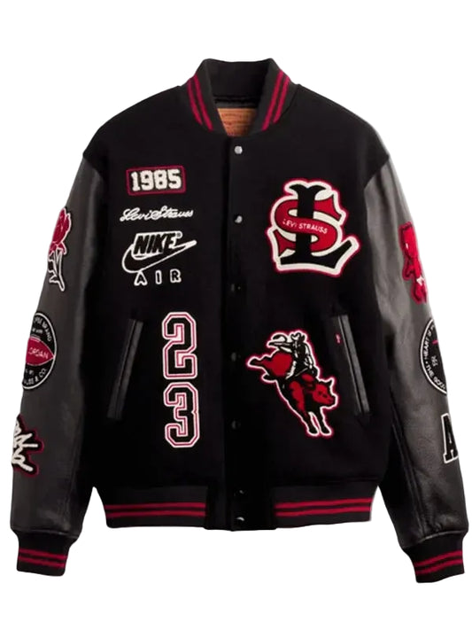 Levi’s x Jordan 2026 Varsity Jacket Black