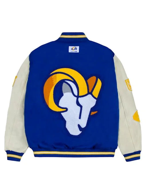 Los Angeles GOLF WANG Rams House Varsity Jacket