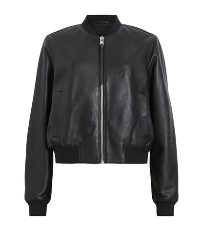 M Leather Orten Bomber Jacket