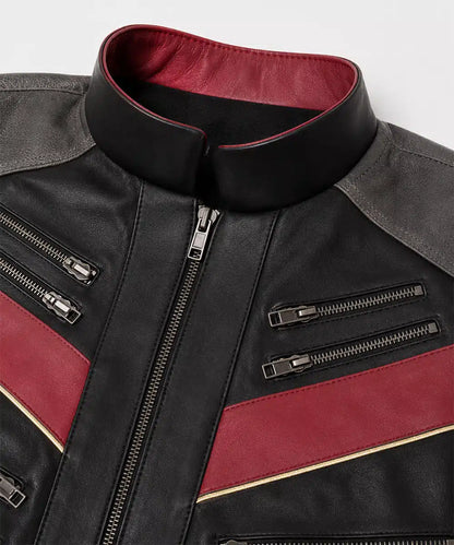 M leather Spider Man Spider Verse Jacket