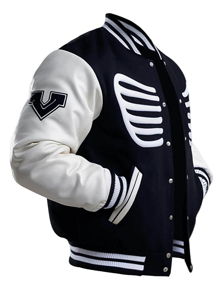 The Greatest Skeleton Stadium Varsity Jacket