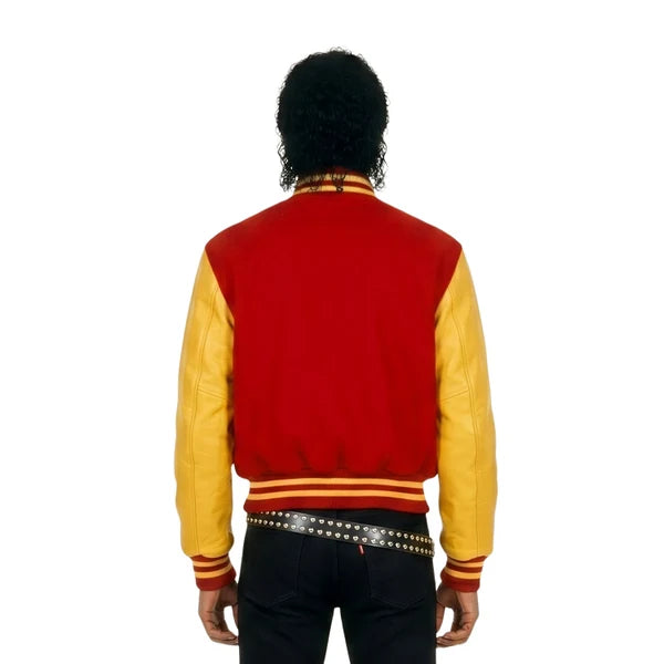 Michael Jackson Letterman bomber jacket