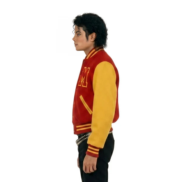 Michael Jackson Letterman bomber jacket
