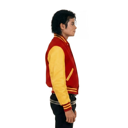 Michael Jackson Letterman bomber jacket