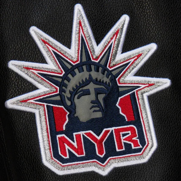 New York Rangers Full-Snap Jacket