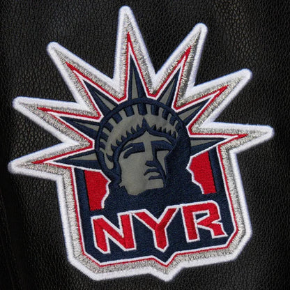 New York Rangers Full-Snap Jacket