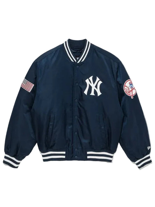 New York Yankees MLB Navy Stadium Jacket