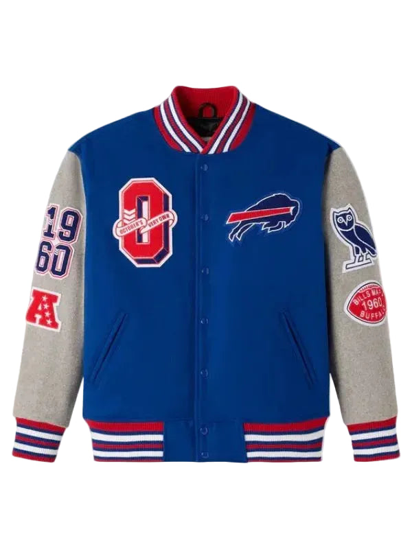 OVO 2025 Buffalo Bills Varsity Jacket
