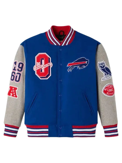 OVO 2025 Buffalo Bills Varsity Jacket