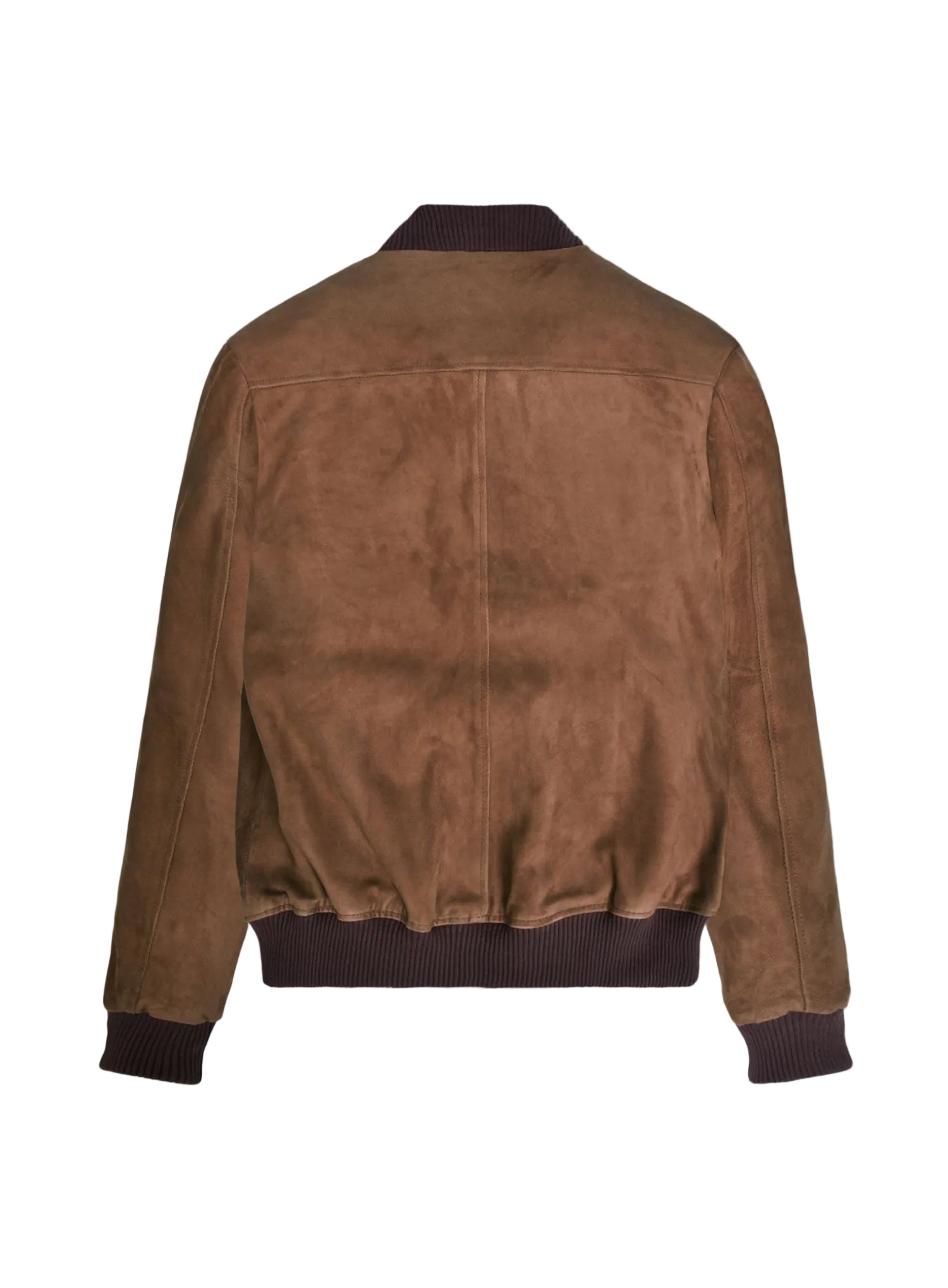 Oak Brown Suede Richard Madden Leather Jacket