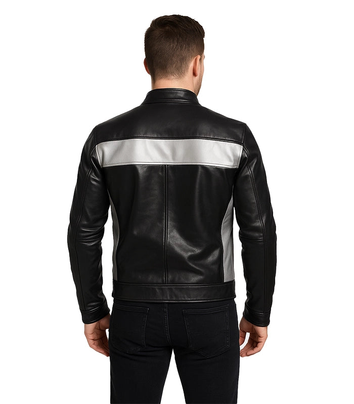 black biker jacket 