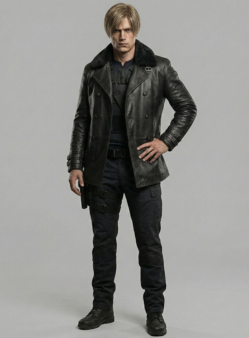 Resident Evil Leon Kennedy Leather Jacket
