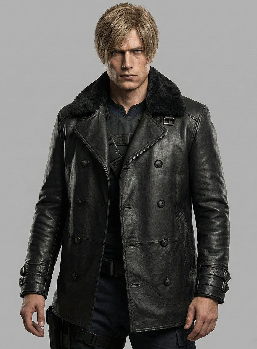Resident Evil Leon Kennedy Leather Jacket