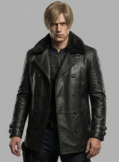 Resident Evil Leon Kennedy Leather Jacket