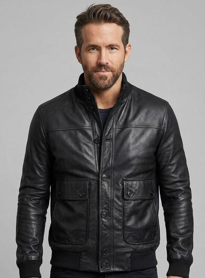 Ryan Reynolds Bomber Jacket