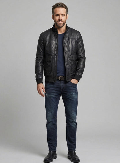 Ryan Reynolds Bomber Jacket