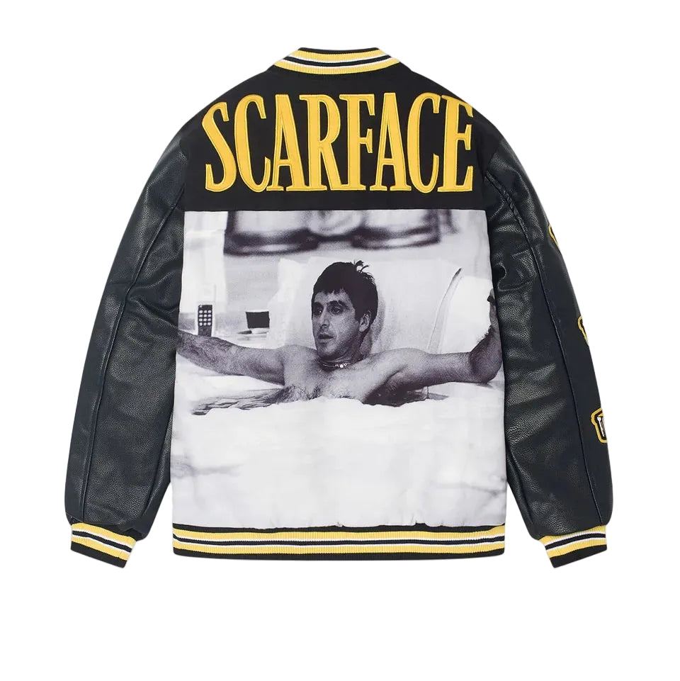 Scarface Money Lover Varsity Jacket