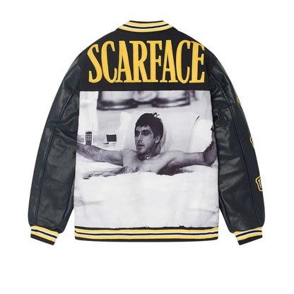 Scarface Money Lover Varsity Jacket
