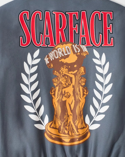 Scarface Money Power Respect  Varsity Jacket