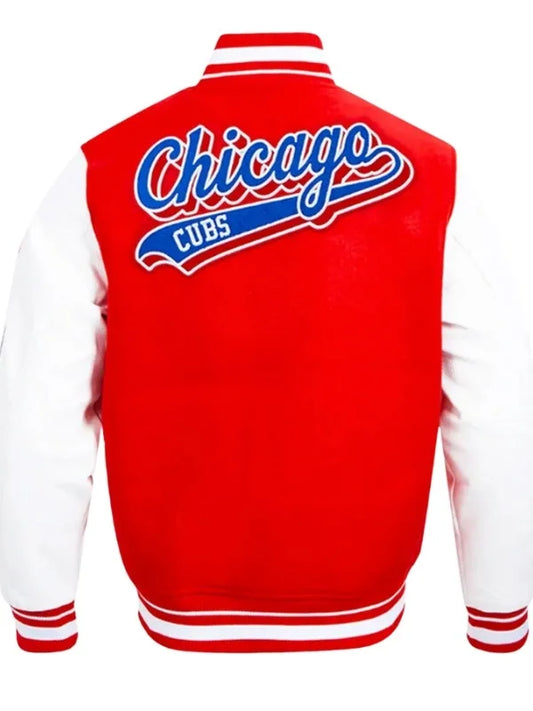 Script Tail Chicago Cubs Classic Rib Jacket
