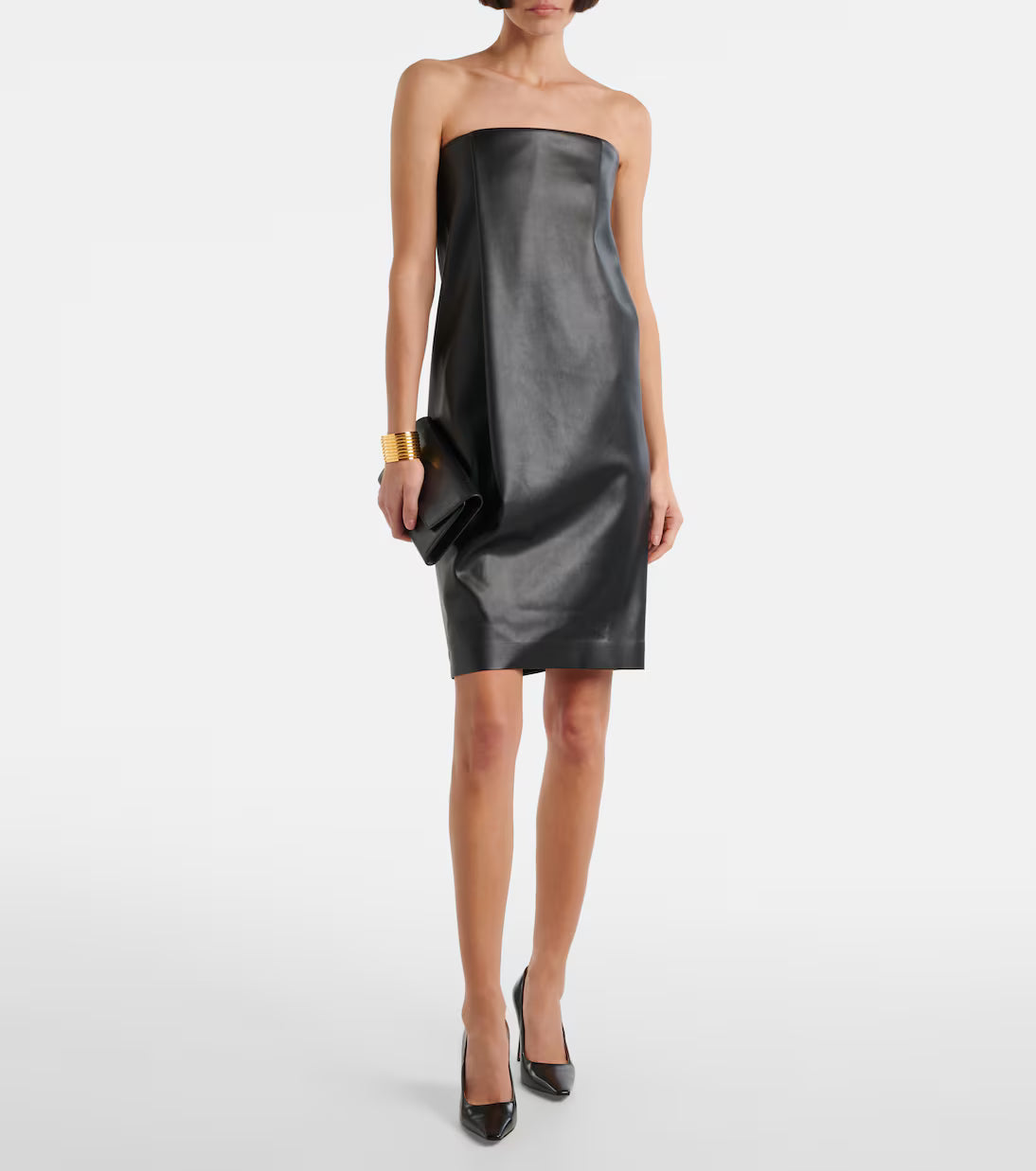 Sportmax Locarno Real Leather Minidress