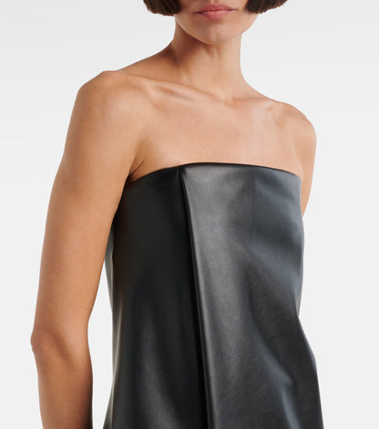 Sportmax Locarno Real Leather Minidress
