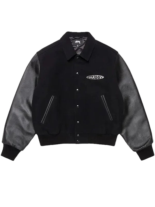 Stüssy Globe Varsity Jacket
