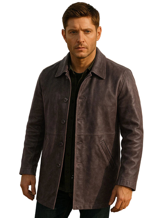 Supernatural Dean Winchester Leather Trench Coat