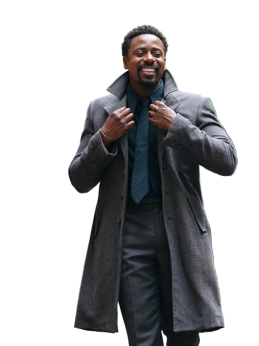The Peripheral Wilf Netherton Trench Coat
