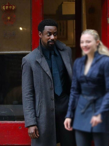 The Peripheral Wilf Netherton Trench Coat
