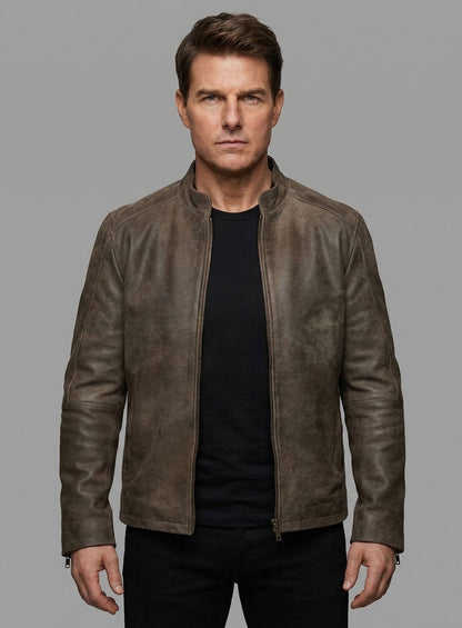 Tom Cruise Leather Jacket 