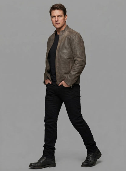 Tom Cruise Leather Jacket 