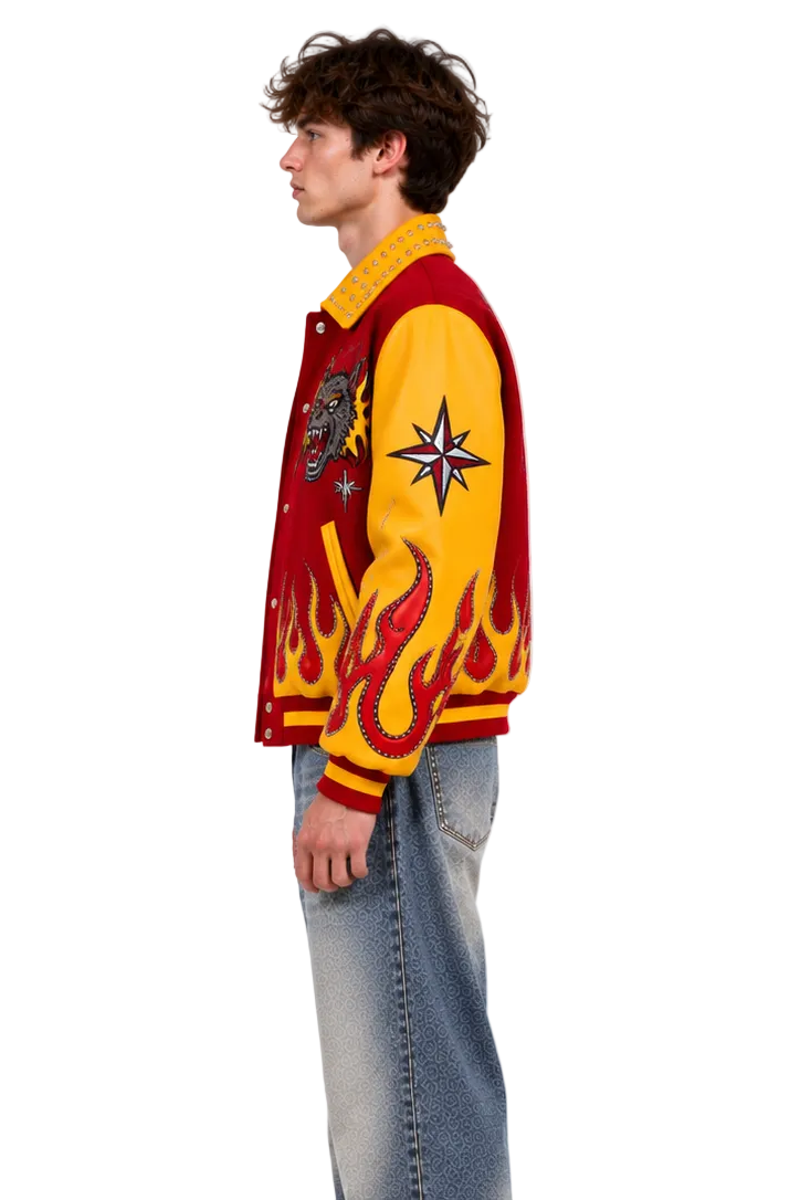 Wild Fire Axezee Varsity Jacket