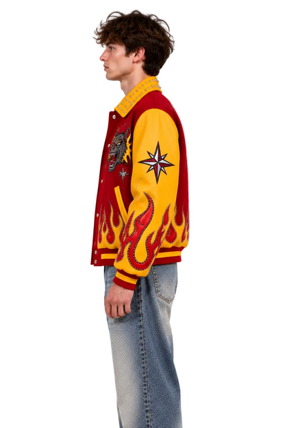 Wild Fire Axezee Varsity Jacket