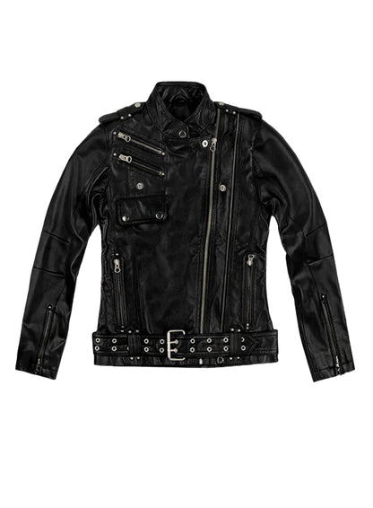 Women’s Biker Leather Jackets Stylish Outerwear
