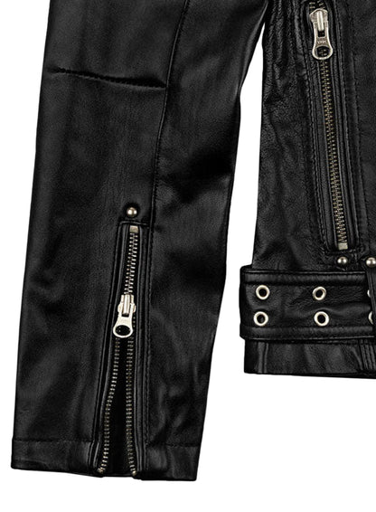 Women’s Biker Leather Jackets Stylish Outerwear
