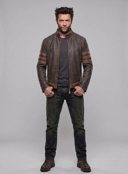 X - Men Wolverine Leather Jacket