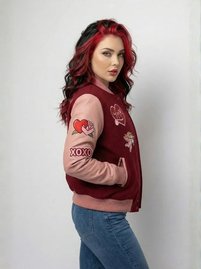 embroidery varsity jacket